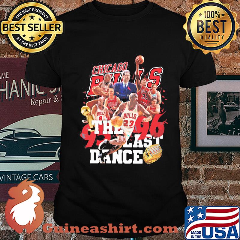 Chicago Bulls the 96 last dance shirt