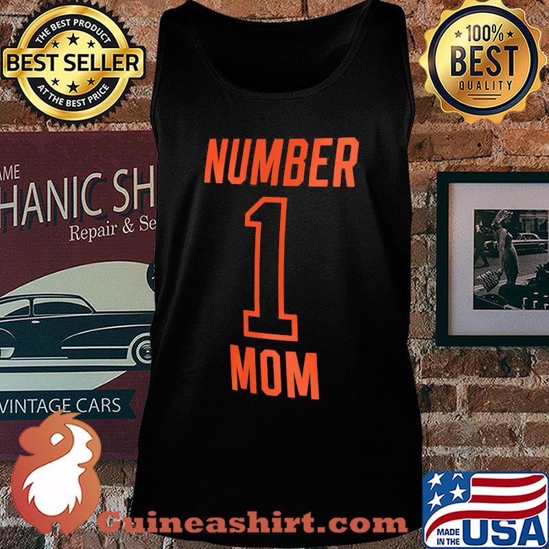 Cincinnati bengals fanatics branded black #1 mom team s Tank top