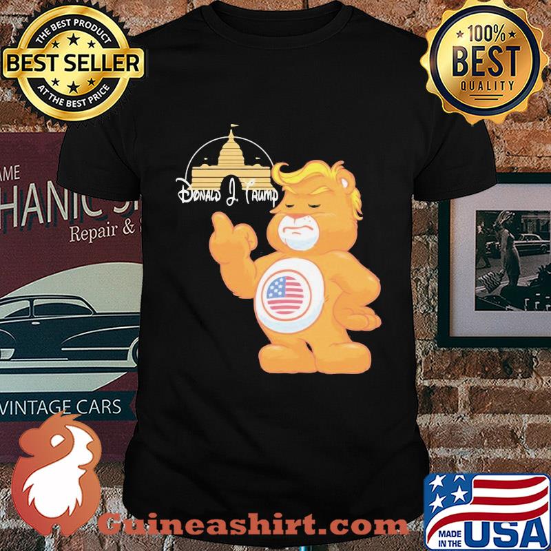 Disney donald J.Trump teddy bear American flag shirt