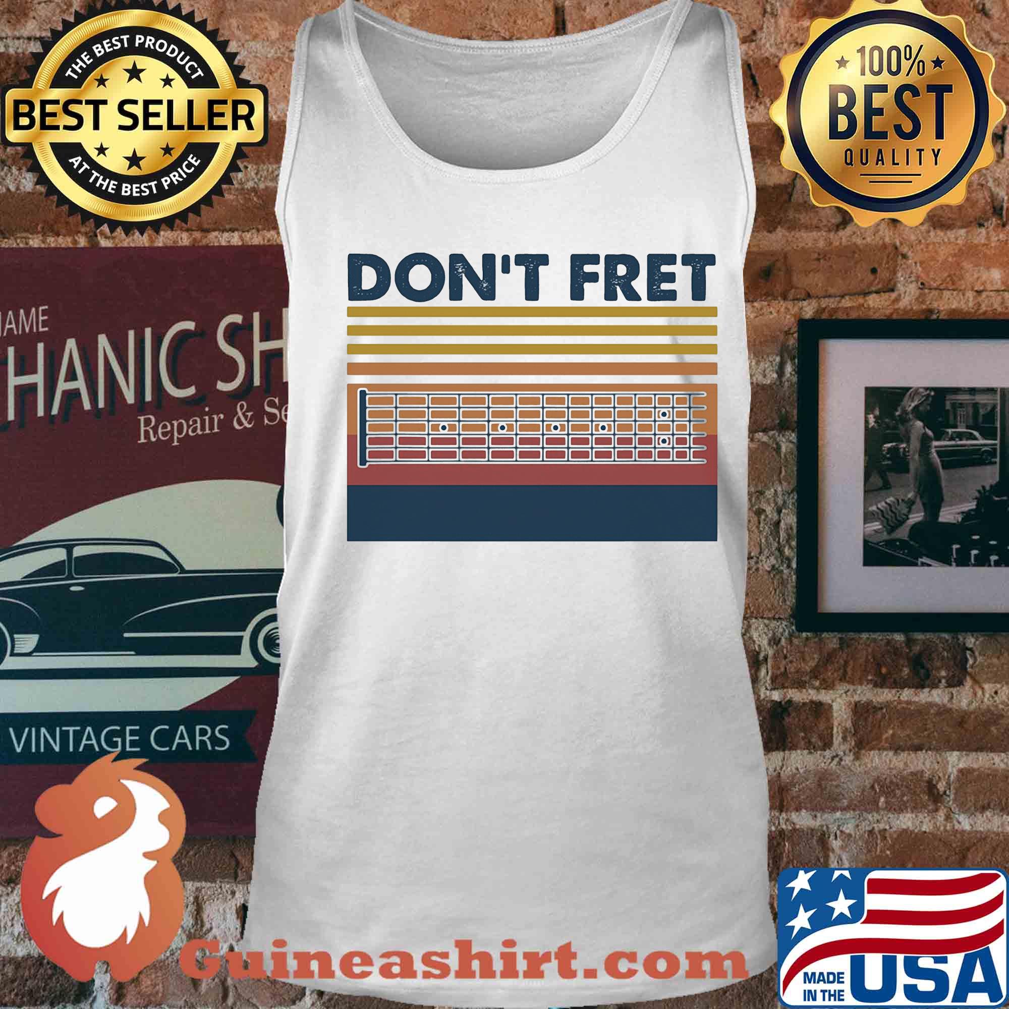 Don't fret guitar vintage s Tank top