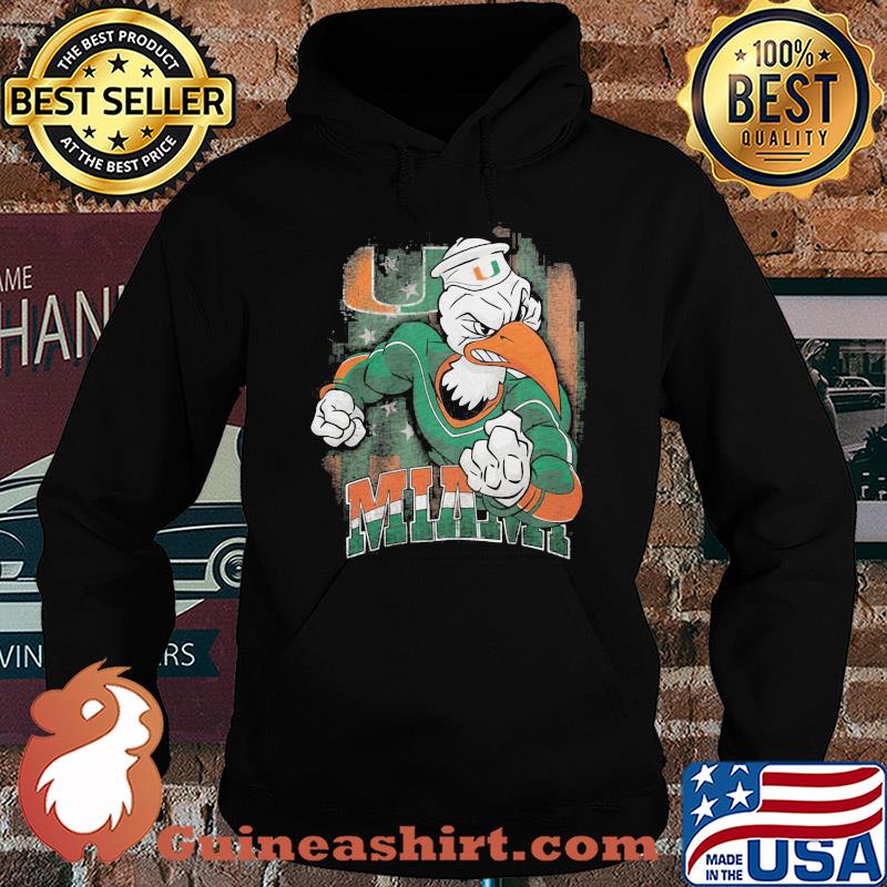 Duck player Miami hurricanes team football s Hoodie
