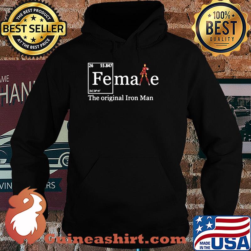 Fe Female the original iron man s Hoodie