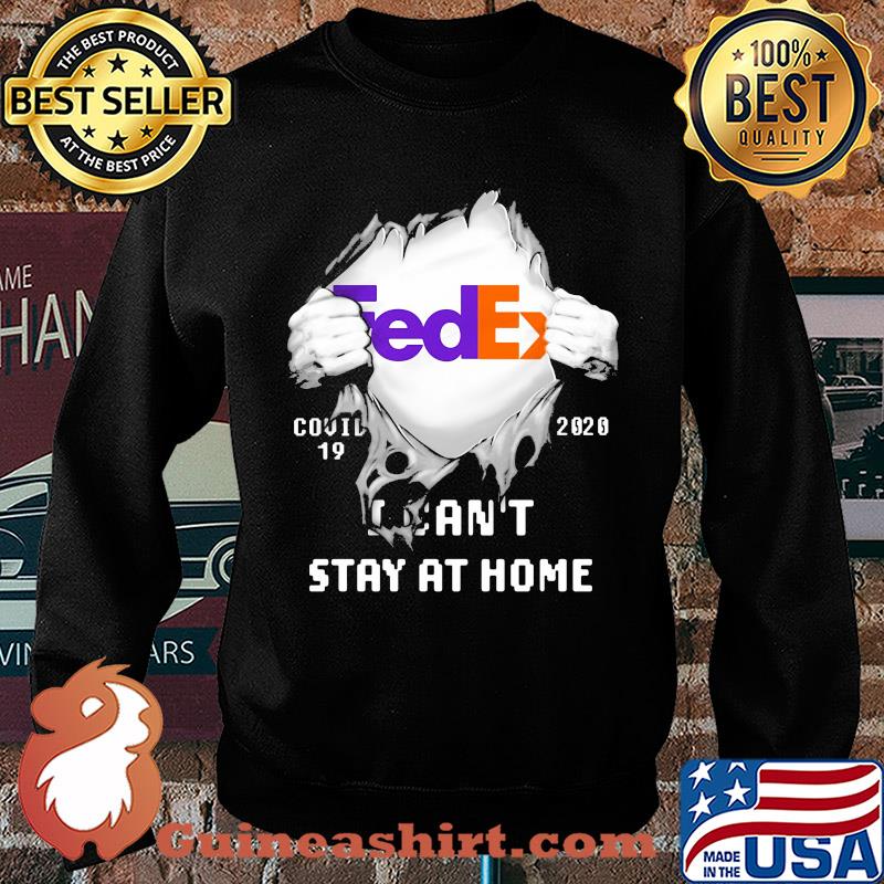 FedEx I can't stay at home covid-19 2020 hand s Sweater