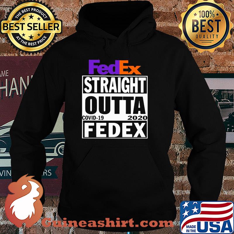 Fedex straight outta covid-19 2020 fedex s Hoodie