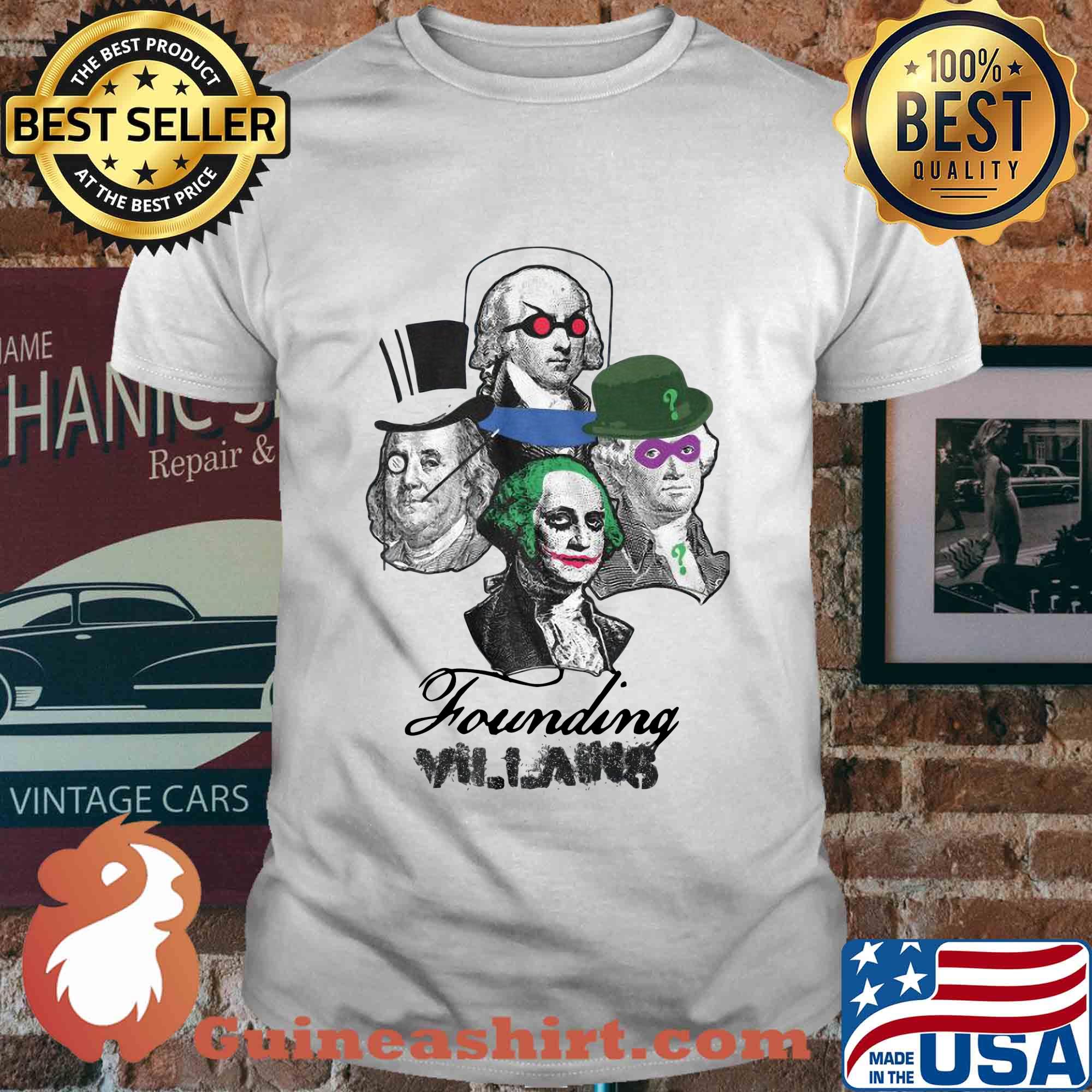 Founding Villains Joker Classic Shirt