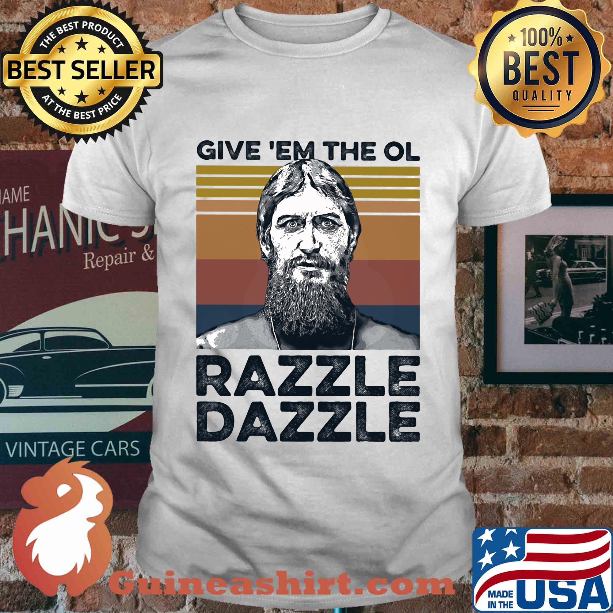 Give ‘em the ol razzle dazzle vintage shirt