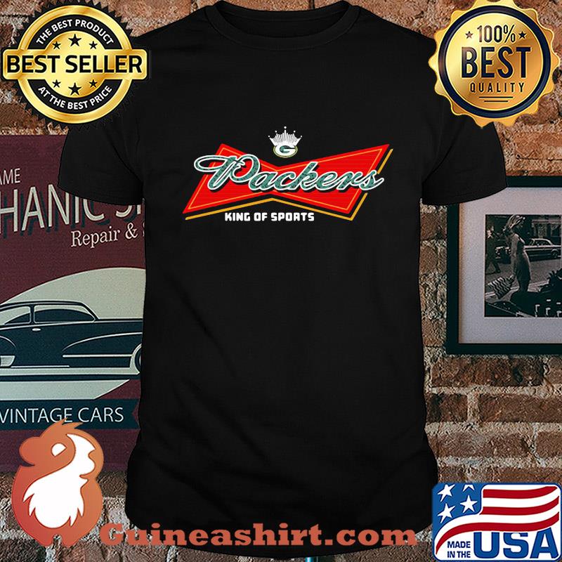 Green bay packers king of sports shirt