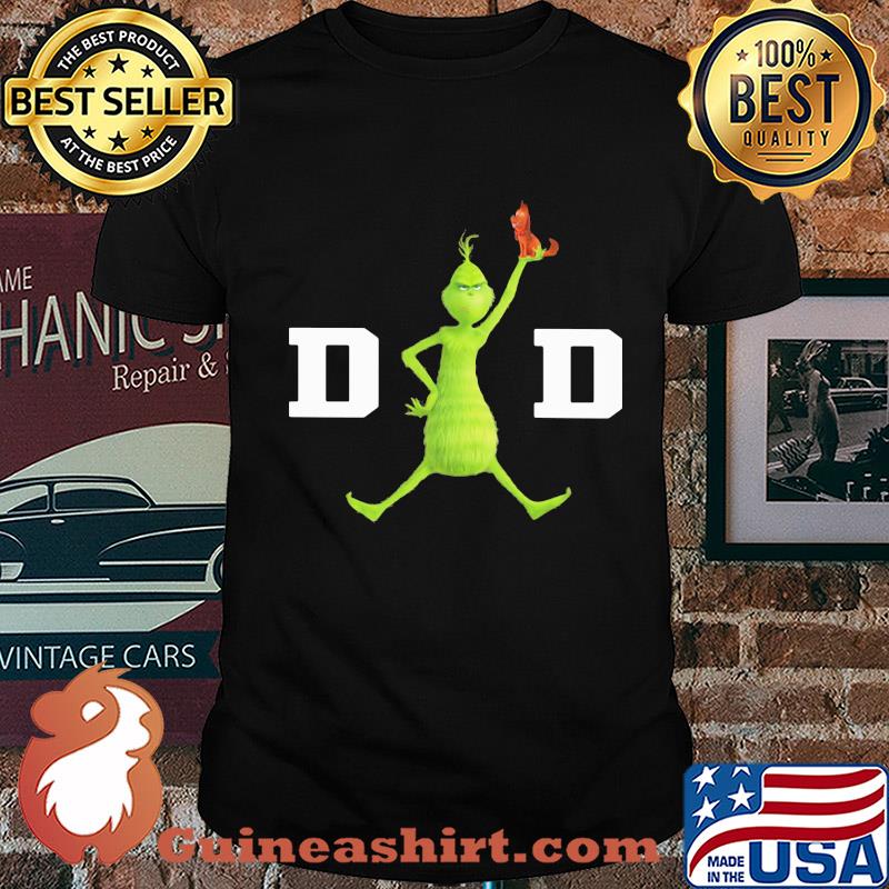 Grinch and his dog dad happy father's day shirt