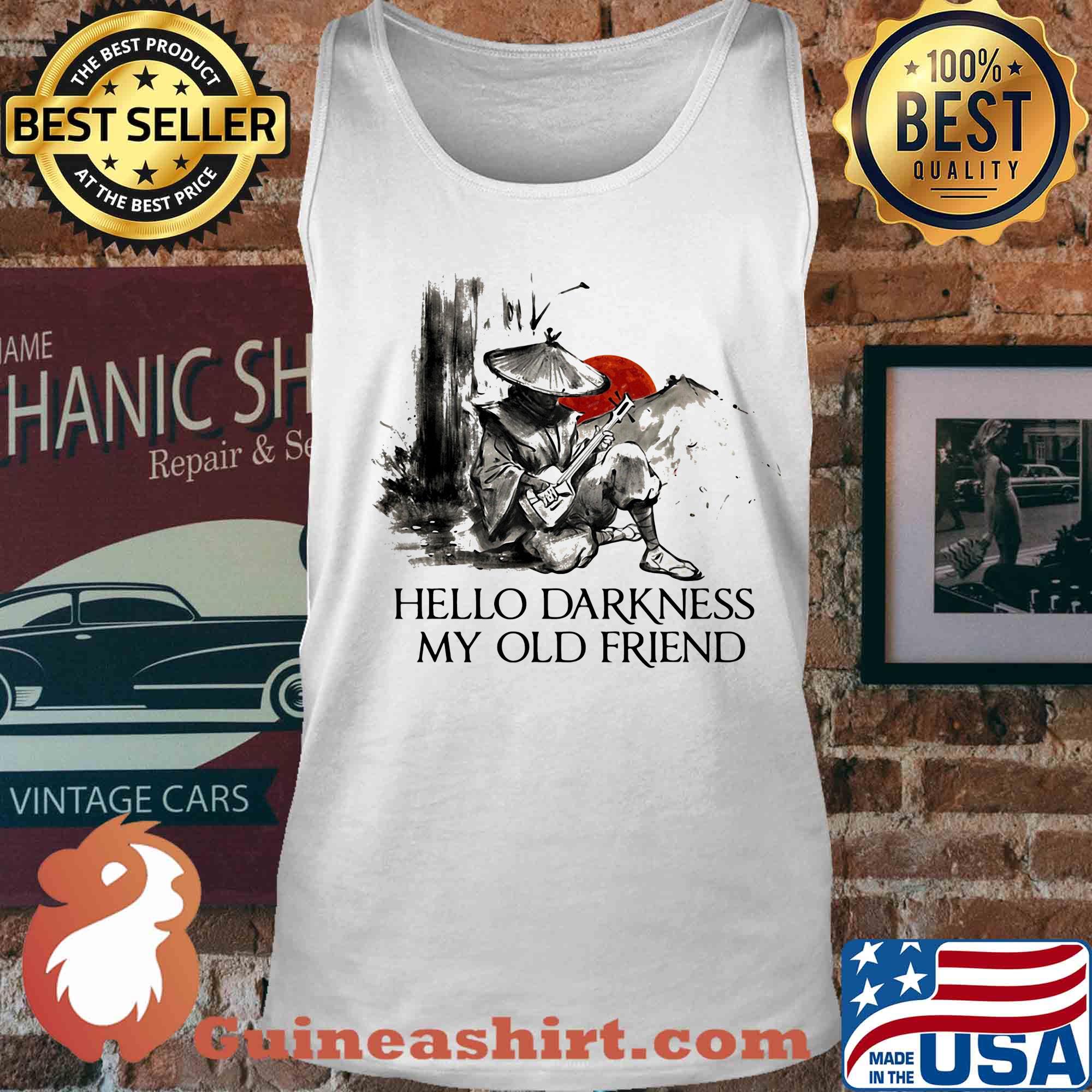 Hello darkness my old friend s Tank top