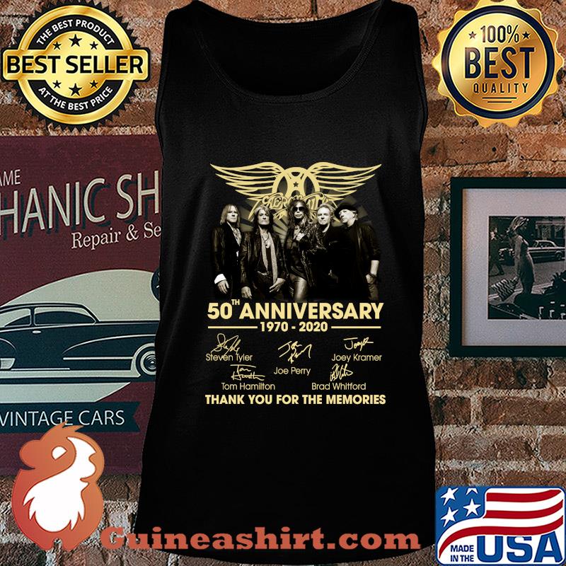 Hero Toxic Twins 50th anniversary 1970-2020 thank you for the memories signature s Tank top