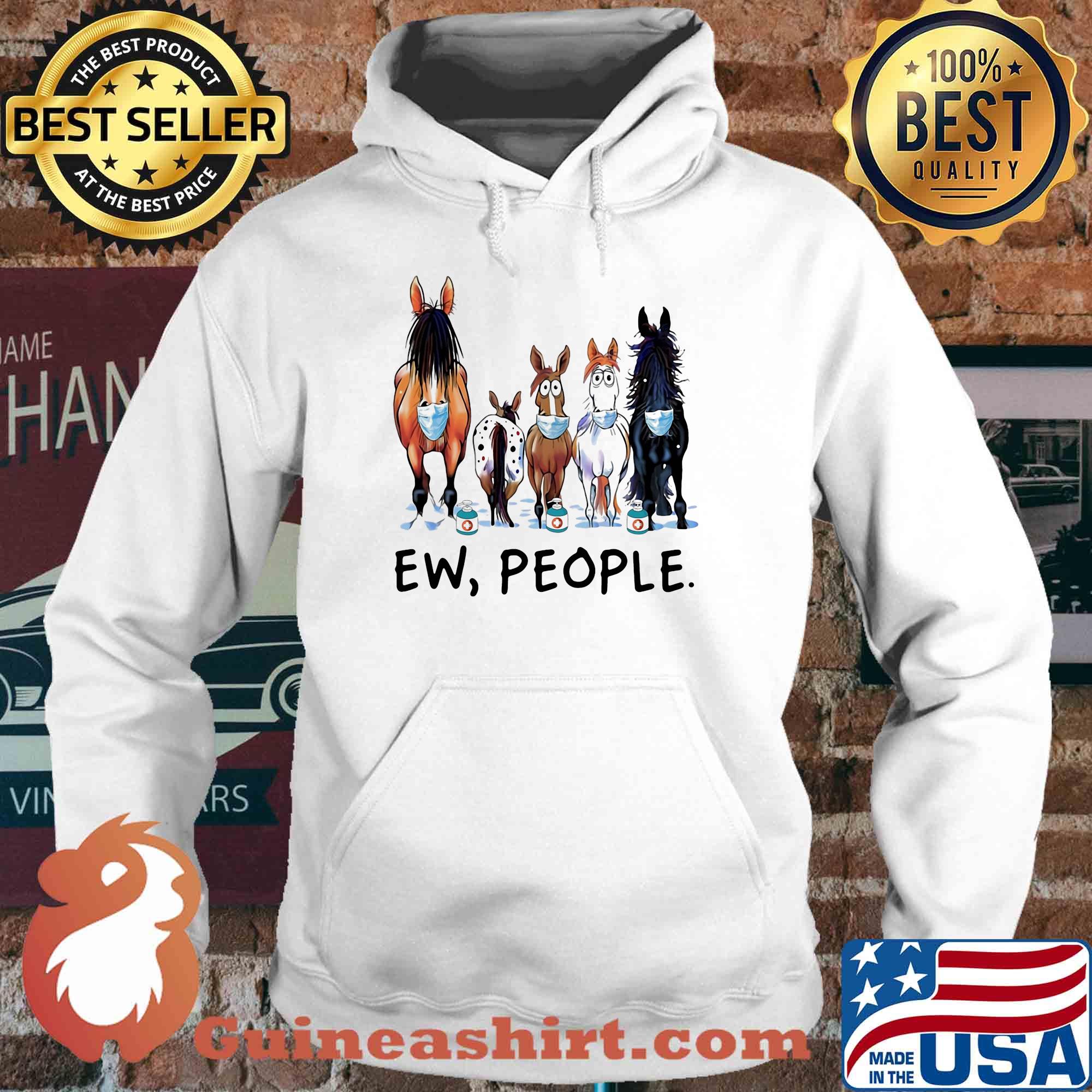 Horse mask Ew people s Hoodie