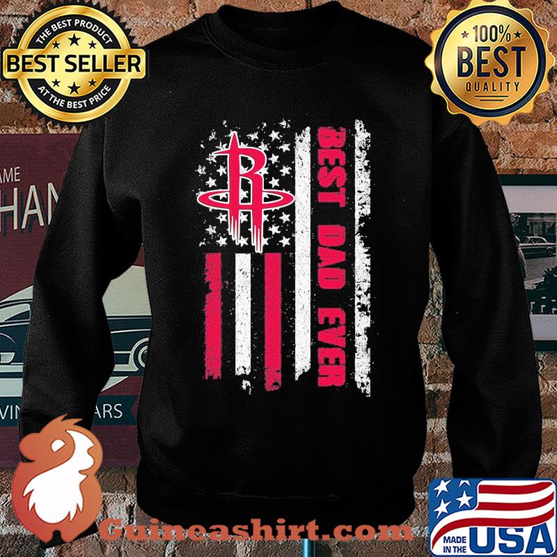 Houston rockets best dad american flag independence day s Sweater
