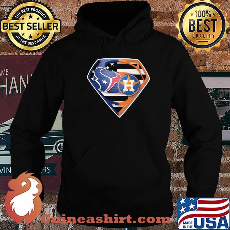 Houston texans vs houston astros diamond american flag s Hoodie
