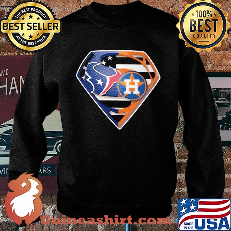 Houston texans vs houston astros diamond american flag s Sweater