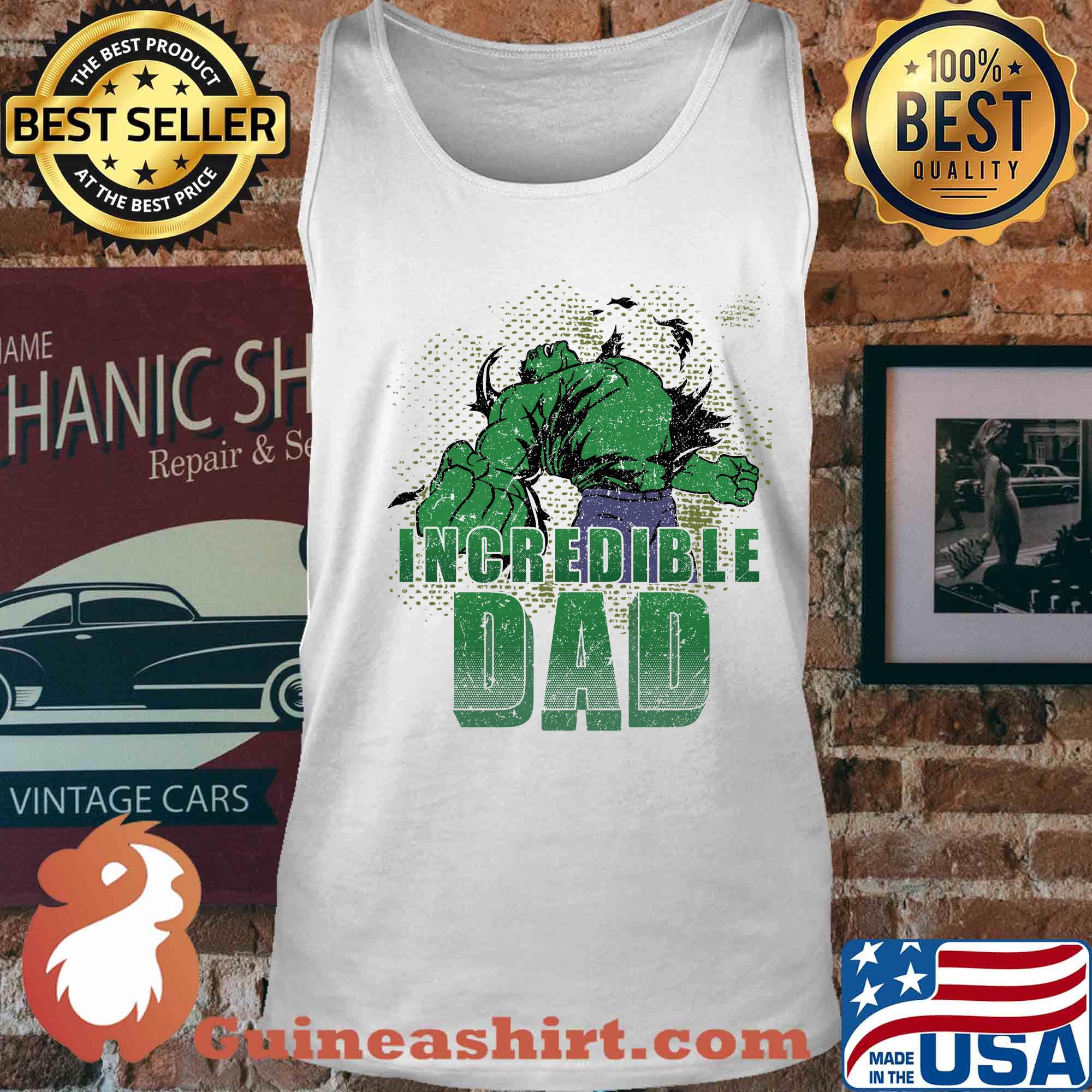 Hulk incredible dad power s Tank top