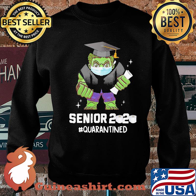 Hulk mask Senior 2020 toilet paper quarantined s Sweater