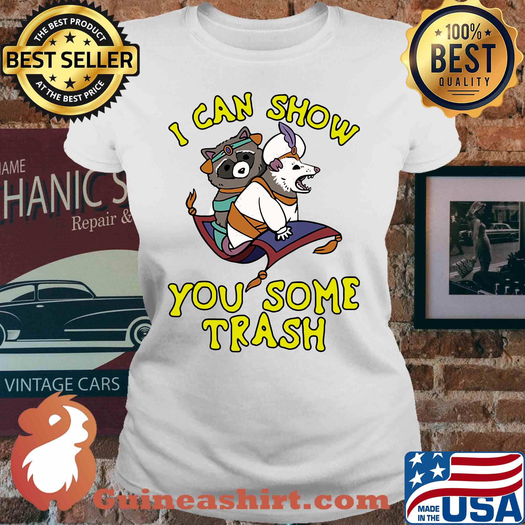 I can show you some trash Racoon Possum s V-neck