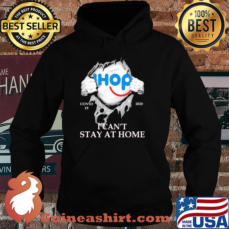 Ihop covid-19 2020 i can’t stay at home hand s Hoodie