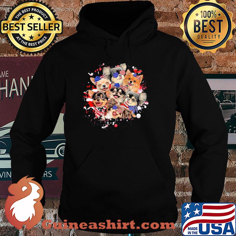 Independence Day chihuahua a happy life Shirt Hoodie