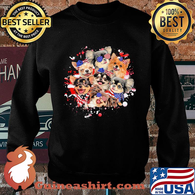 Independence Day chihuahua a happy life Shirt Sweater