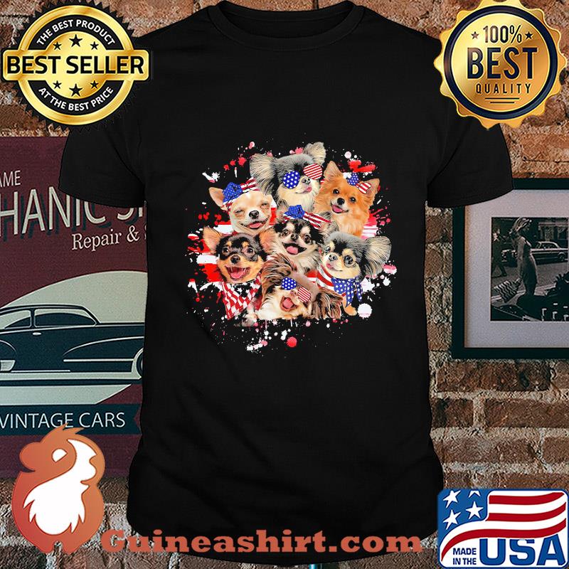 Independence Day chihuahua a happy life Shirt