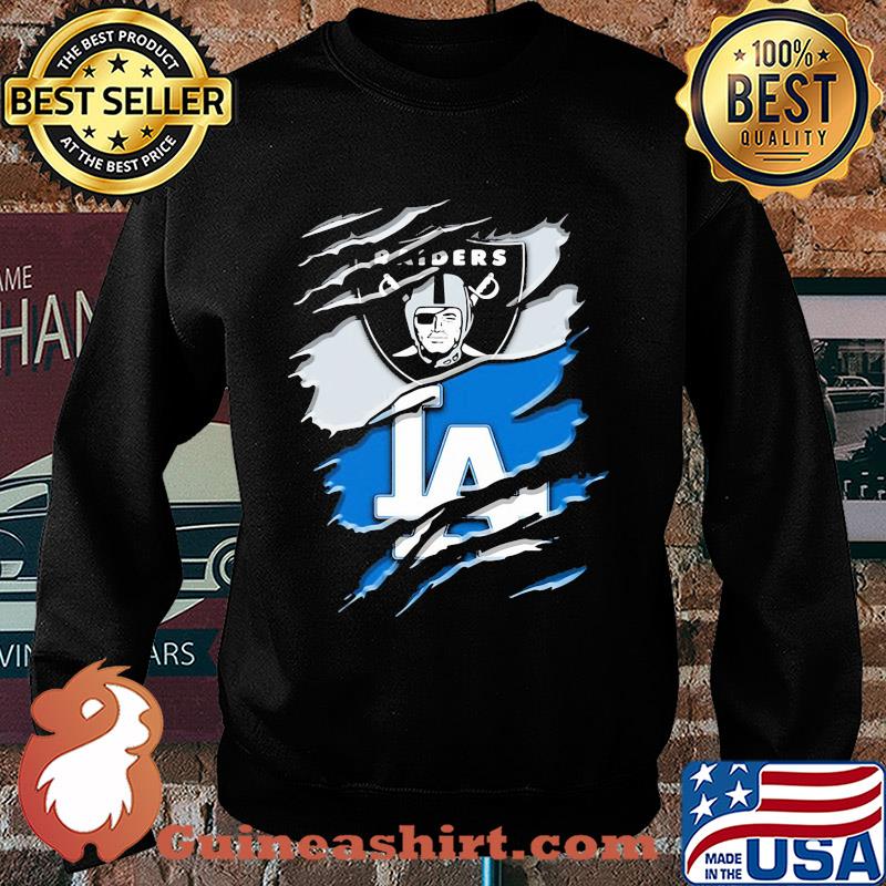 Insides oakland raiders and los angeles dodgers s Sweater