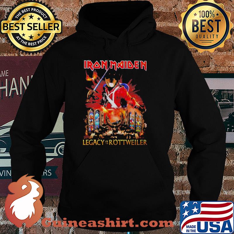 Iron maiden legacy of the rottweiler fire s Hoodie