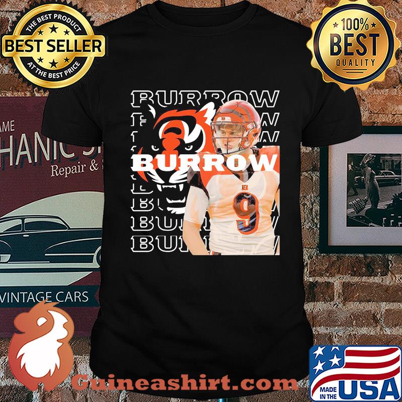 Joe burrow cincinnati bengals 9 shirt