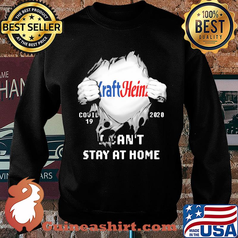 Kraft Heinz Covid-19 2020 I can't stay at home hand s Sweater