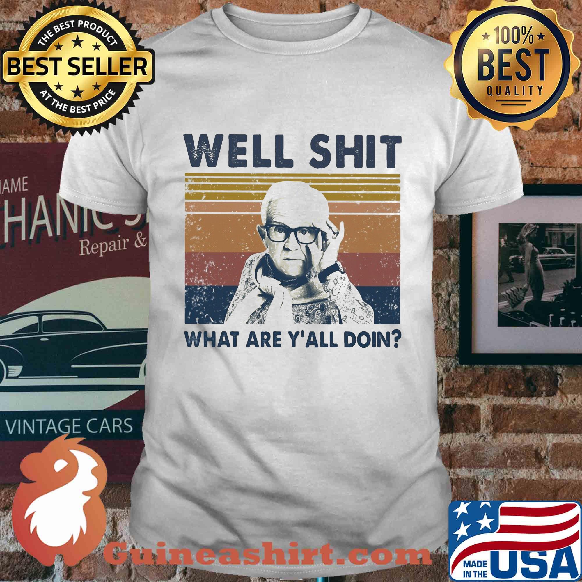 Leslie jordan well shit what are y'all doin art vintage shirt
