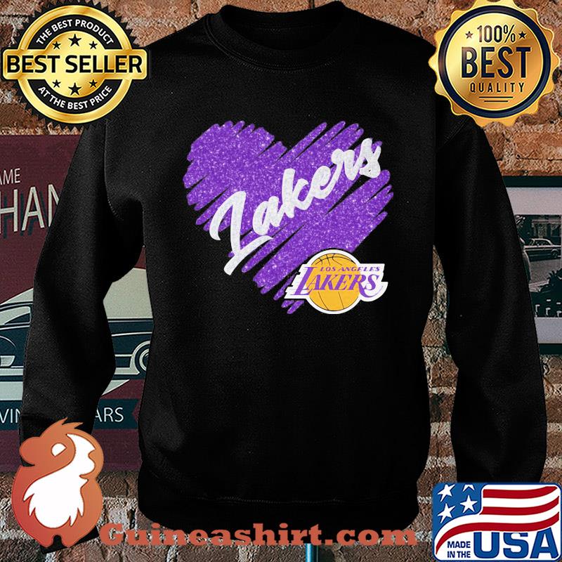 Los Angeles Lakers heart s Sweater