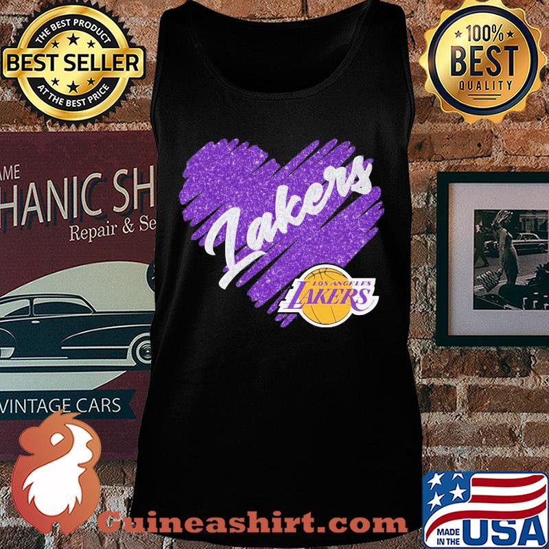 Los Angeles Lakers heart s Tank top