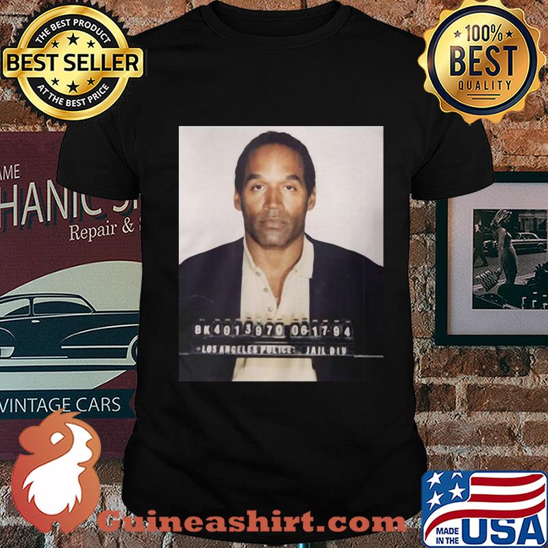 Los angeles police jail div oj simpson shirt