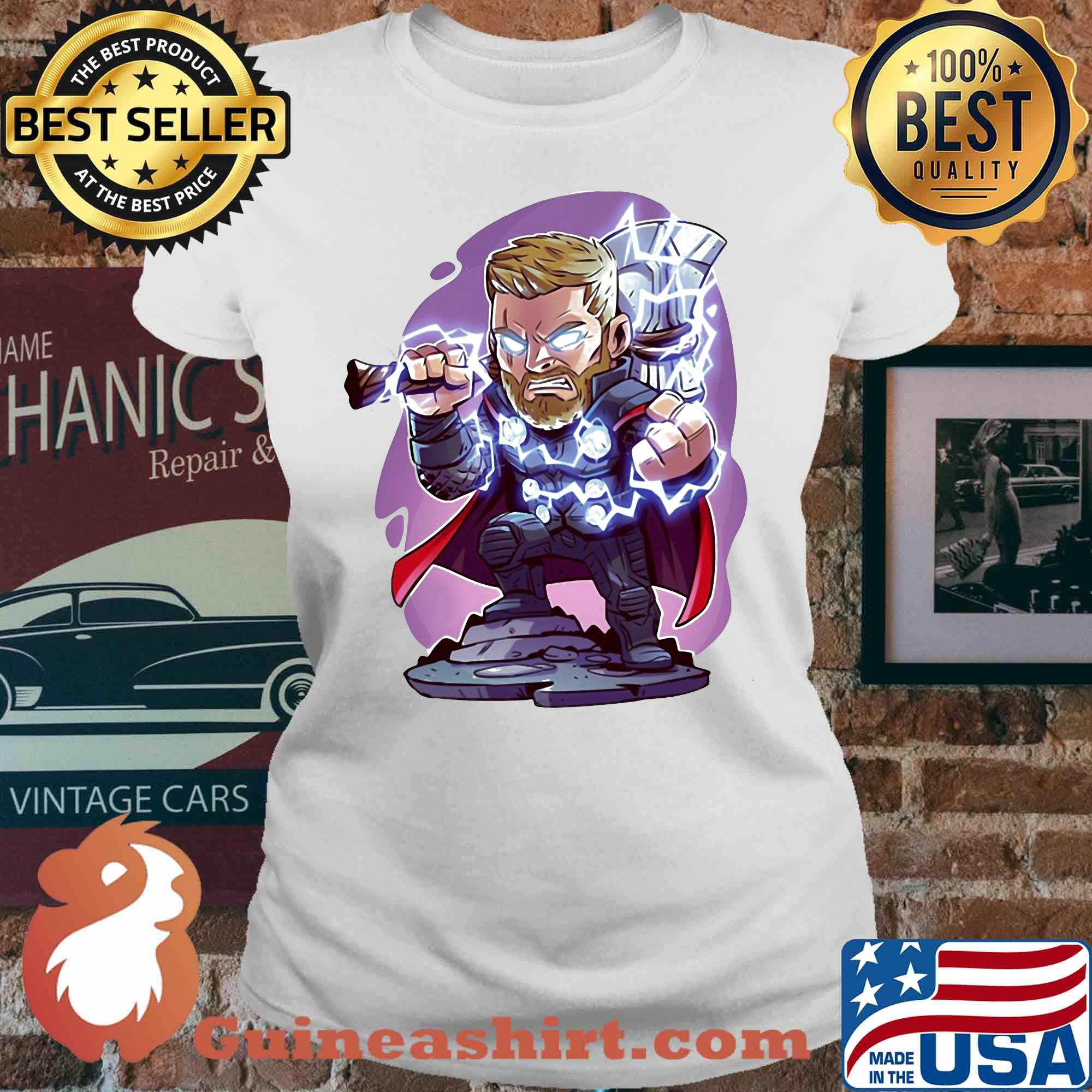 Marvel Avengers Endgame Thor s V-neck
