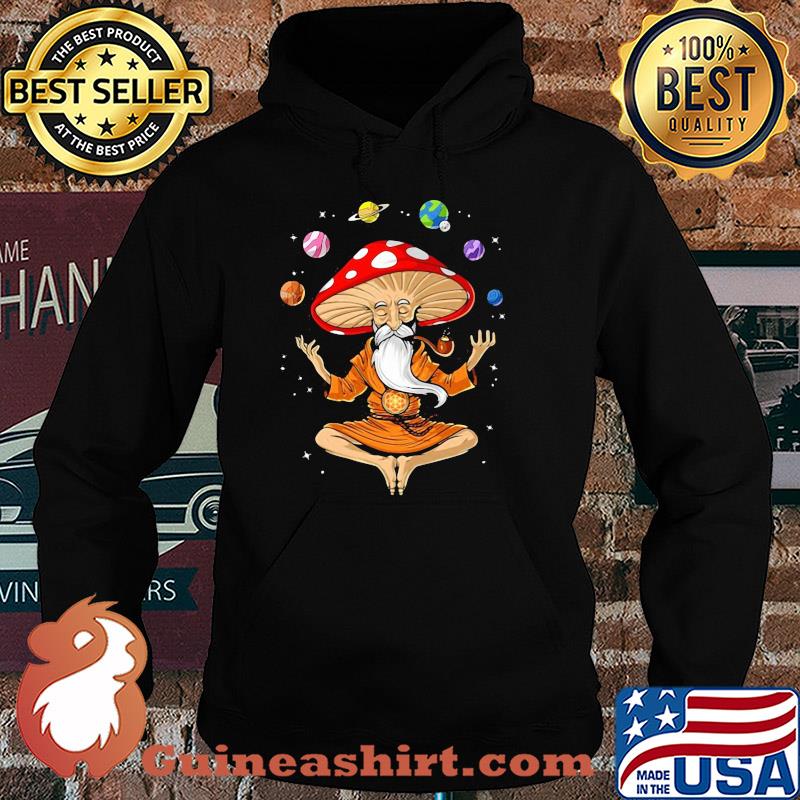 Meditation magic mushrooms yoga buddha s Hoodie