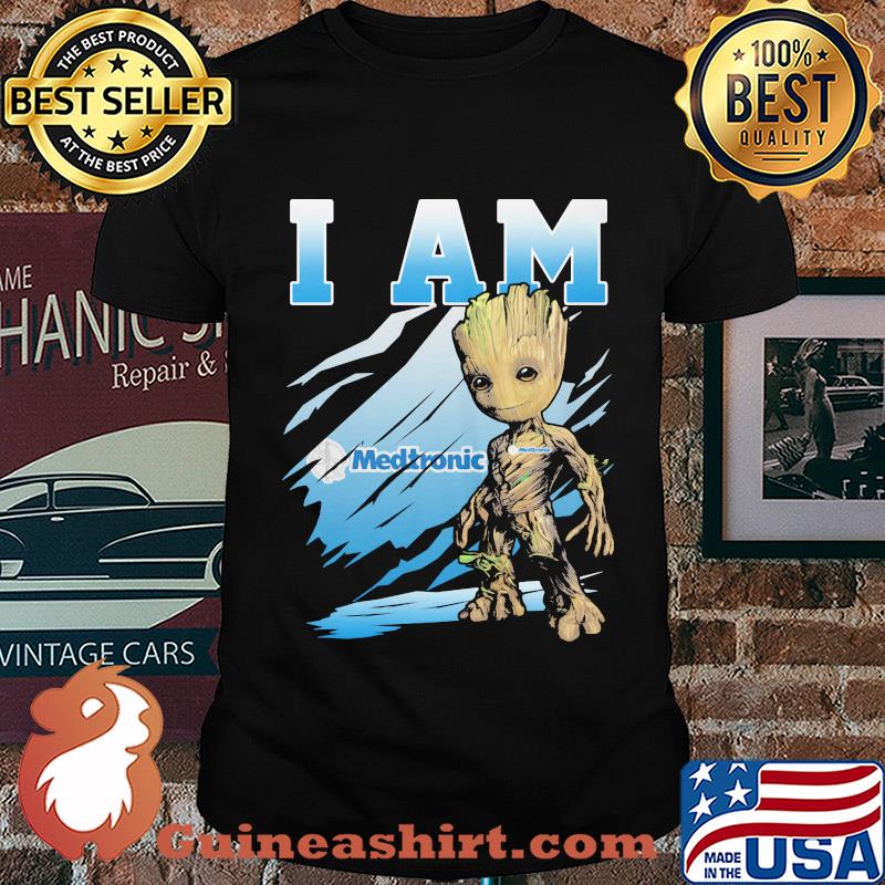 Medtronic I am baby groot shirt