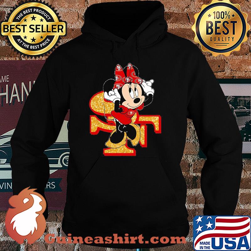 Minnie mouse san francisco 49ers diamond s Hoodie