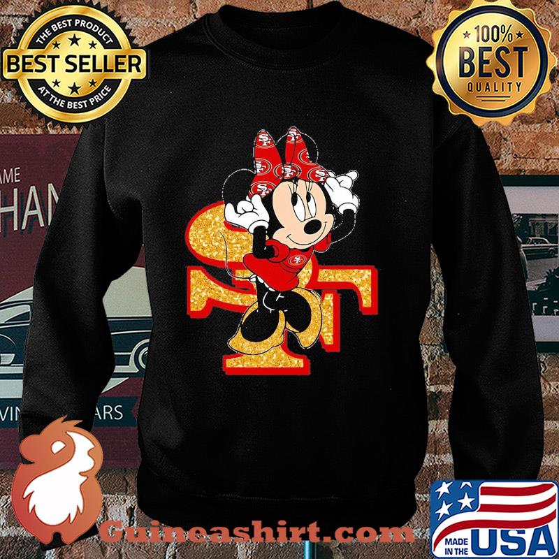 Minnie mouse san francisco 49ers diamond s Sweater