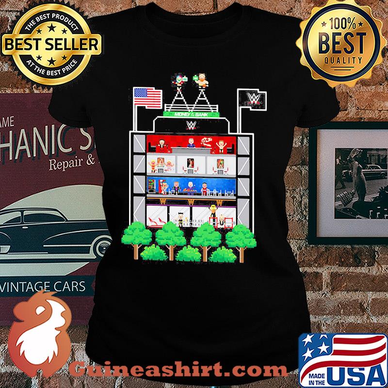 Money in the bank 2020 8-bit tower s Ladies tee
