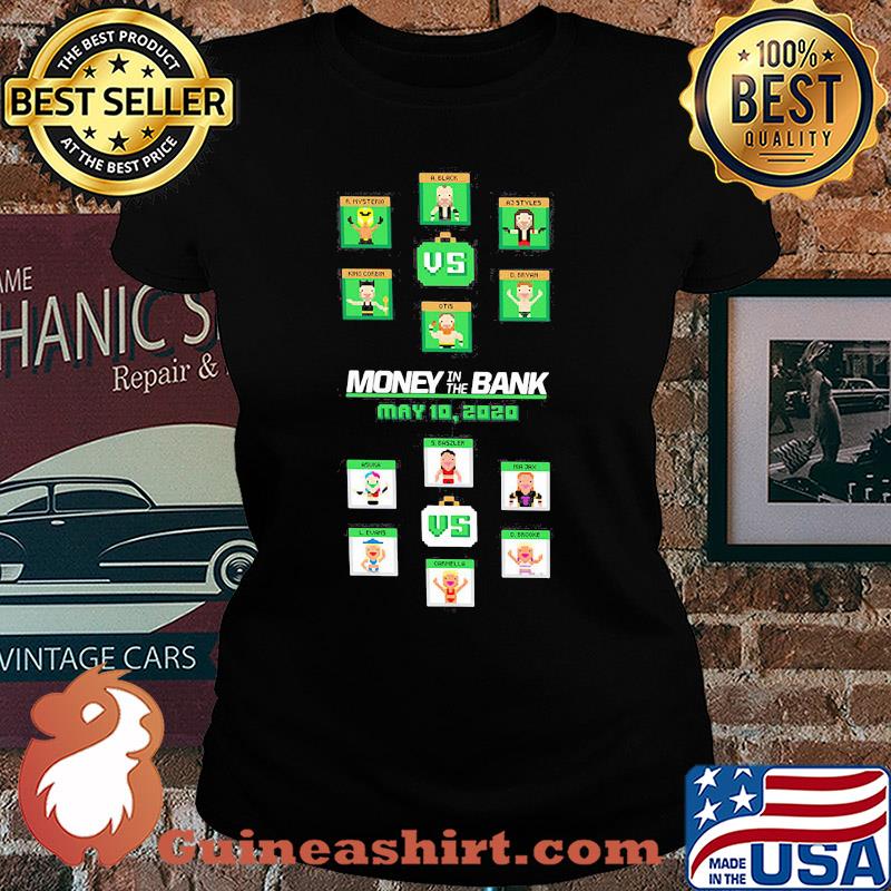 Money in the bank may 2020 8-bit tower s Ladies tee