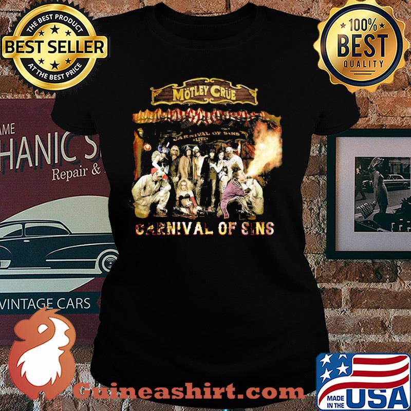 Motley crue carnival of sins s Ladies tee