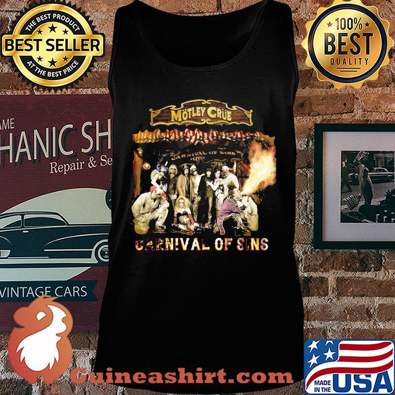 Motley crue carnival of sins s Tank top