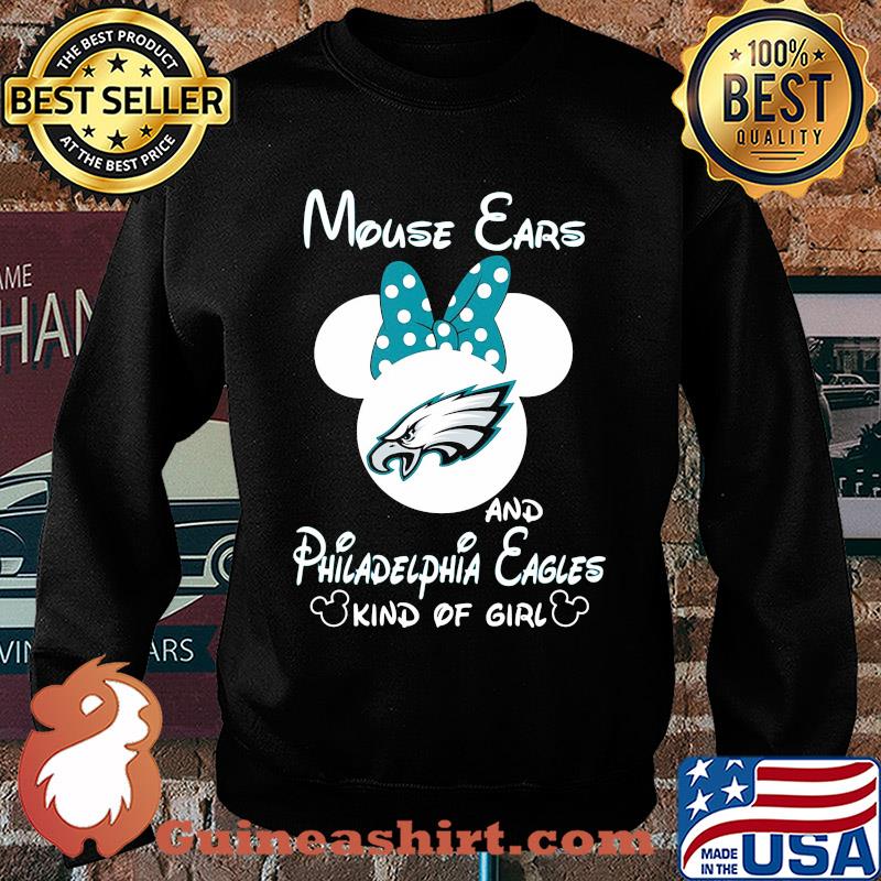Mouse Ears and Philadelphia Eagles kind ò girl s Sweater