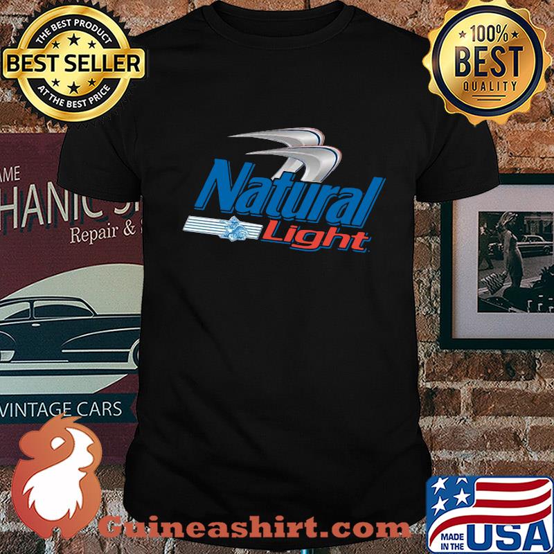 Natural light beer new logo shirt