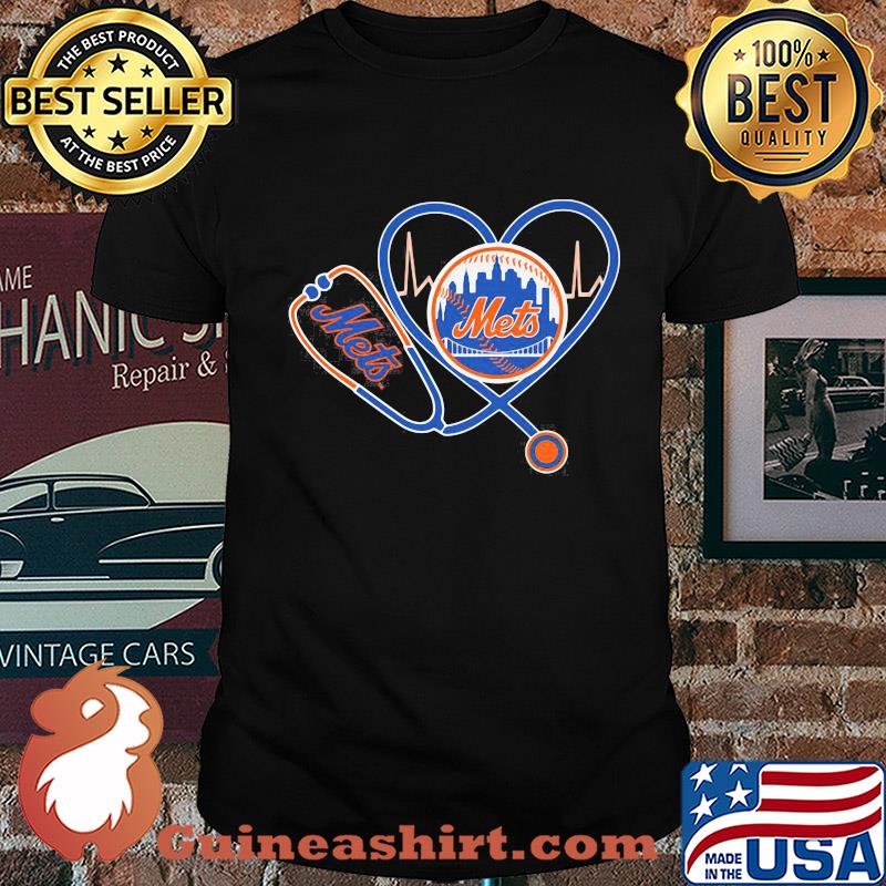 New York Mets nurse heart shirt