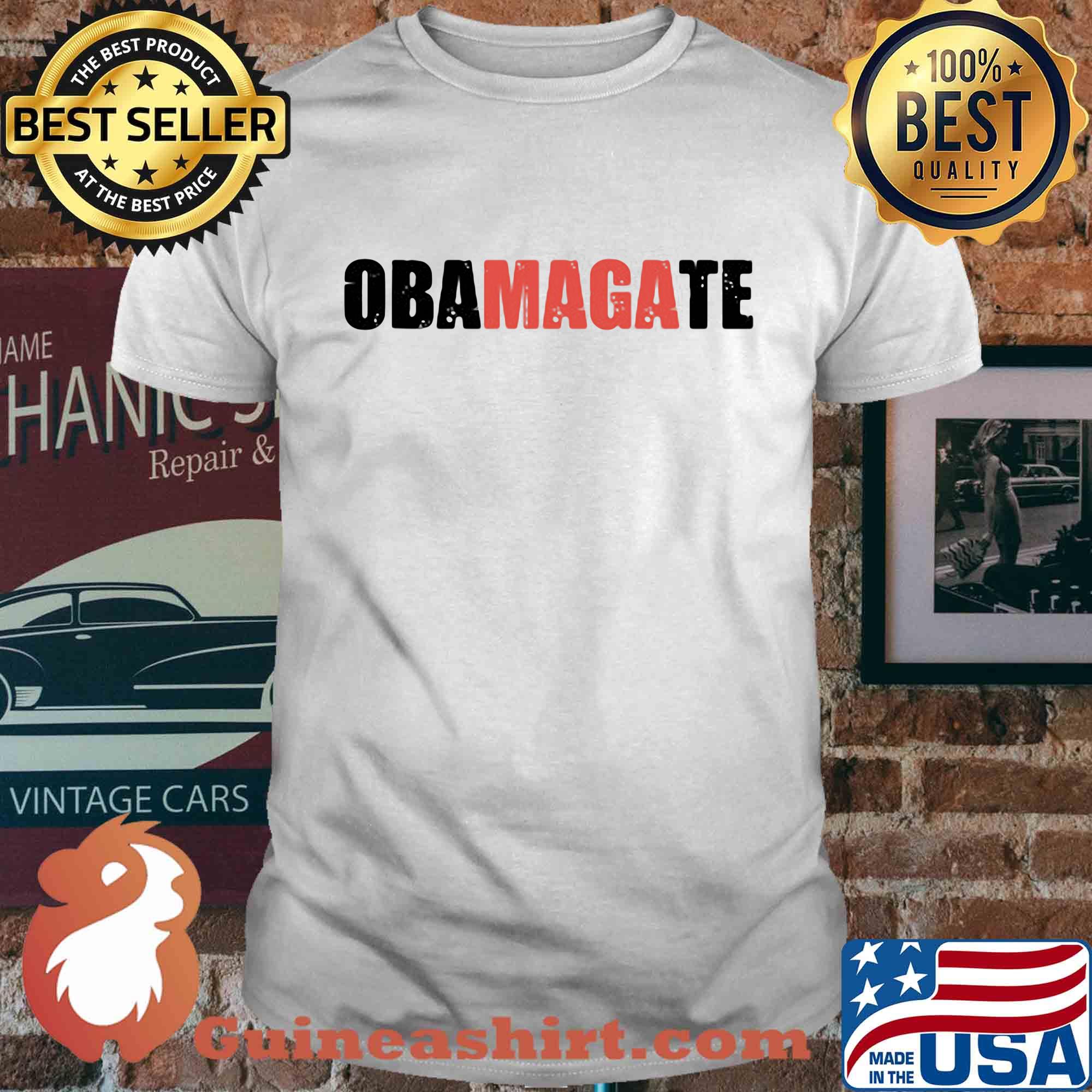 Obamagate red black version shirt