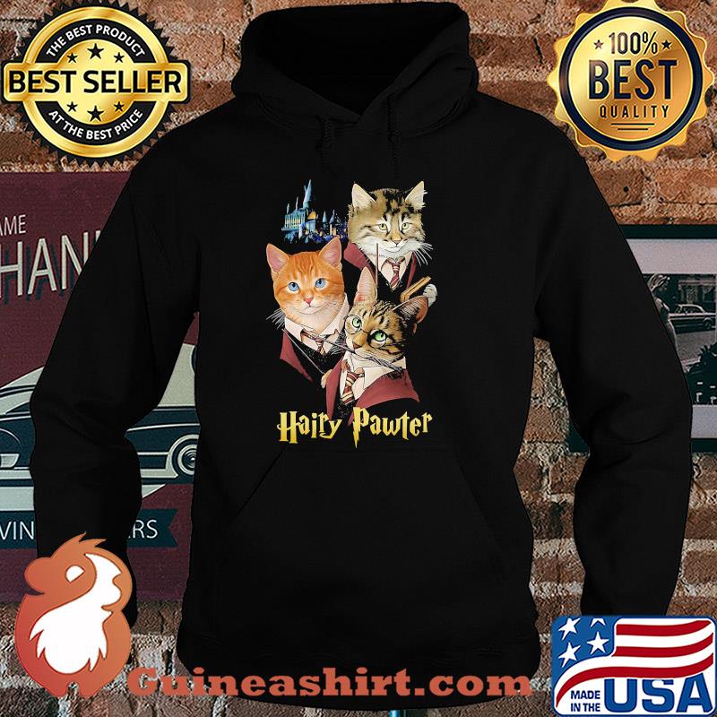 Official cats hairy pawter s Hoodie