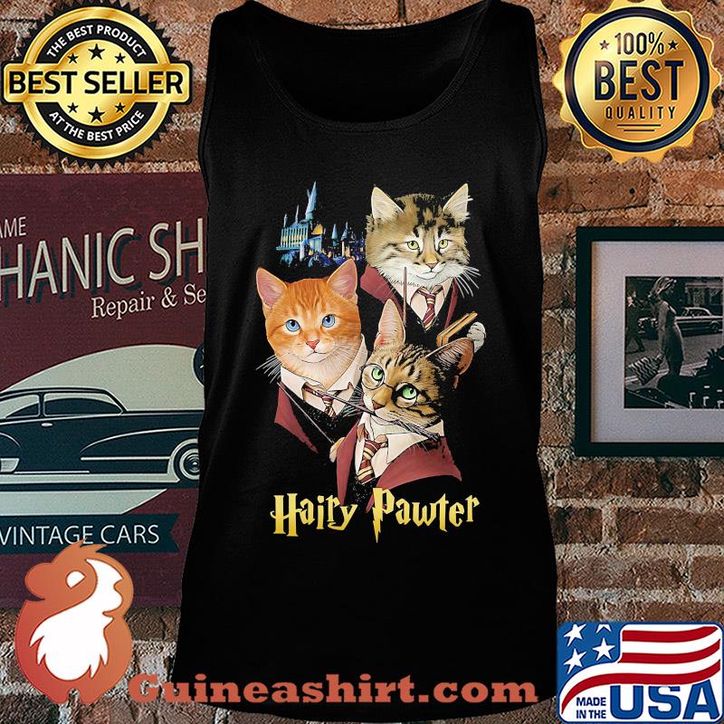 Official cats hairy pawter s Tank top