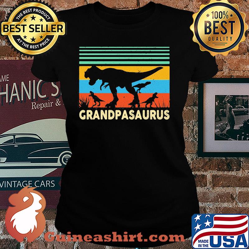 Official Grandpasaurus vintage s Ladies tee