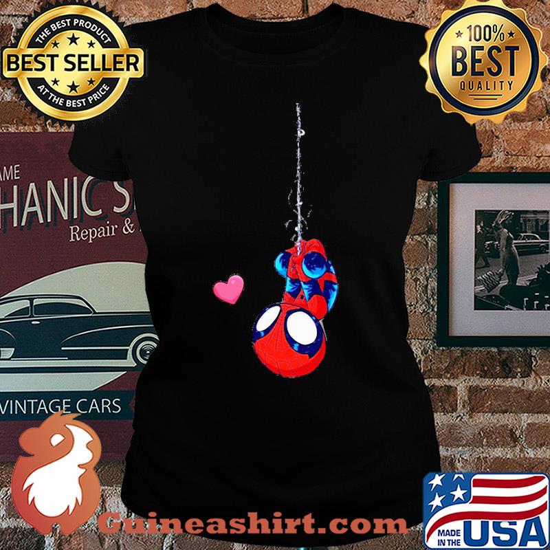 Official Spiderman heart s Ladies tee